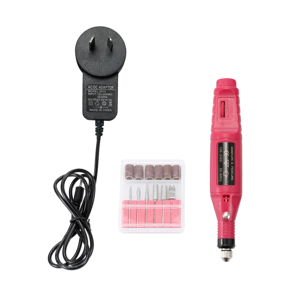 KKMOON Electric Grinder Drill Tool Nail Gel Polish Removing Drill