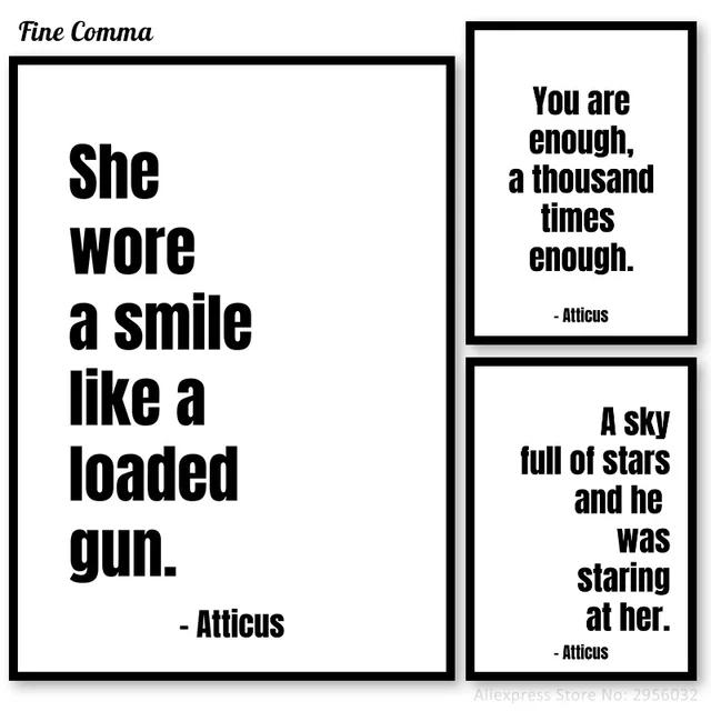 Atticus Poetry Quotes Pictures Decorative Posters And Prints Nordic Fascinating Atticus Quotes Atticus Poetry Quotes Pictures Decorative Posters And Prints Nordic Fascinating Atticus Quotes