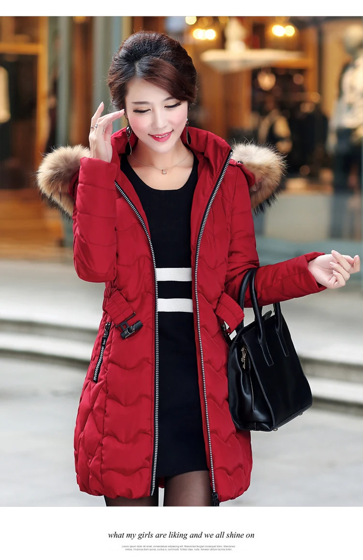 82 женская зимняя стеганая куртка больших размеров красное пальто средней длины L-5XL для 105 кг 4xl 3xl