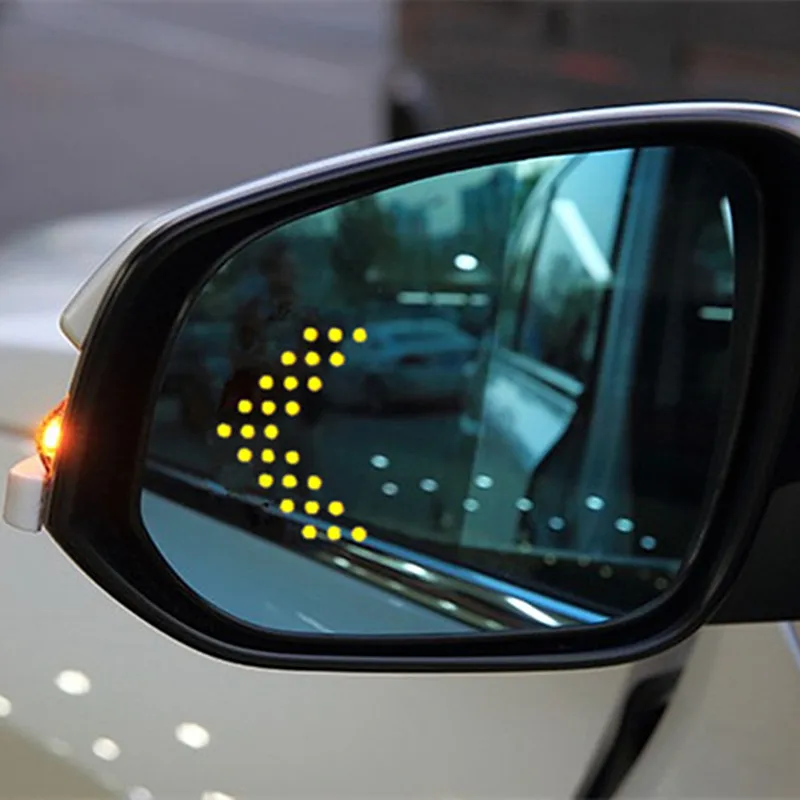 Нагревающий синий светодиодный зеркальный объектив заднего вида для ALPHARD/VELLFIRE 20 30
