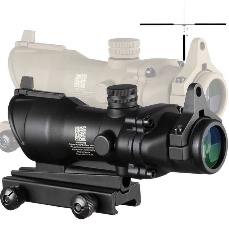 Оптический Прицел ACOG 4x32 BDC стеклянная гравированная сетка с креплением на планку