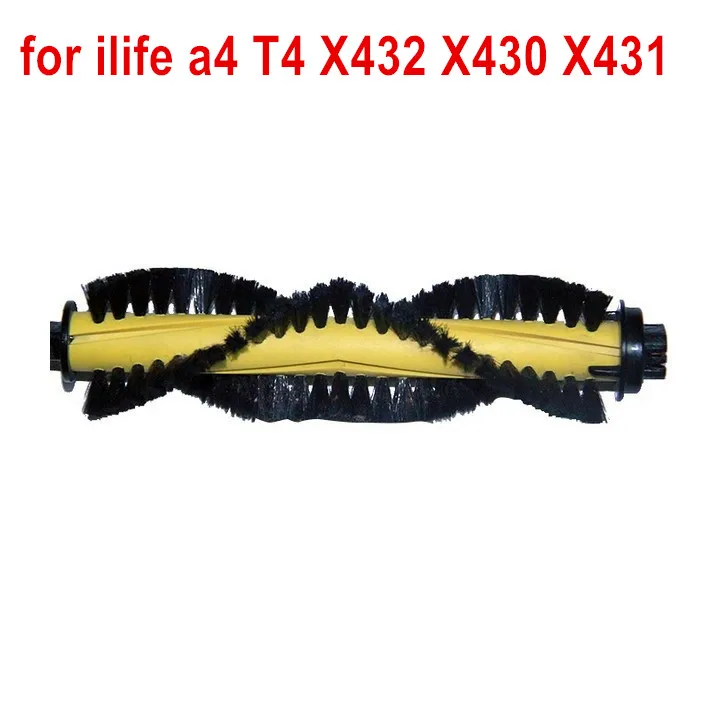 Main Brush for ILIFE A4 Robot Vacuum Cleaner Parts chuwi ilife a4 T4 X432 X430 roller main brush replacement