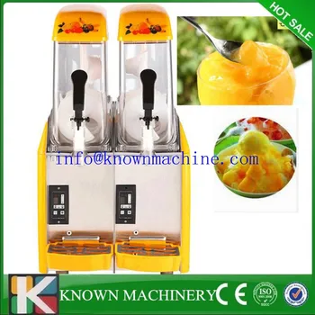

Commercial slush ice making machine/ snow melt making machine with two tanks/24L Slush Machine,Slush Machine for Sale