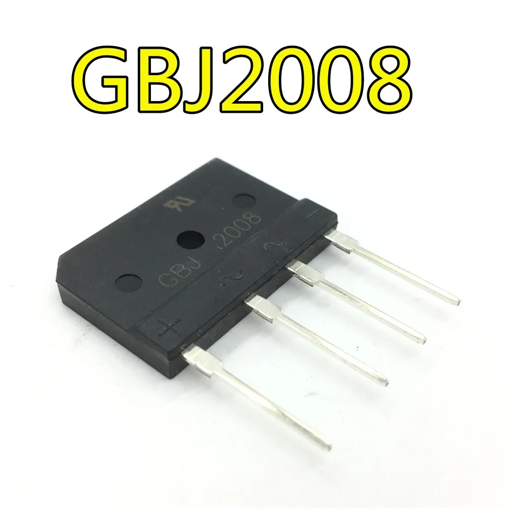

5Pcs GBJ2008 KBJ2008 D20XB80 D20SB80 20A 800V Power Bridge Rectifier