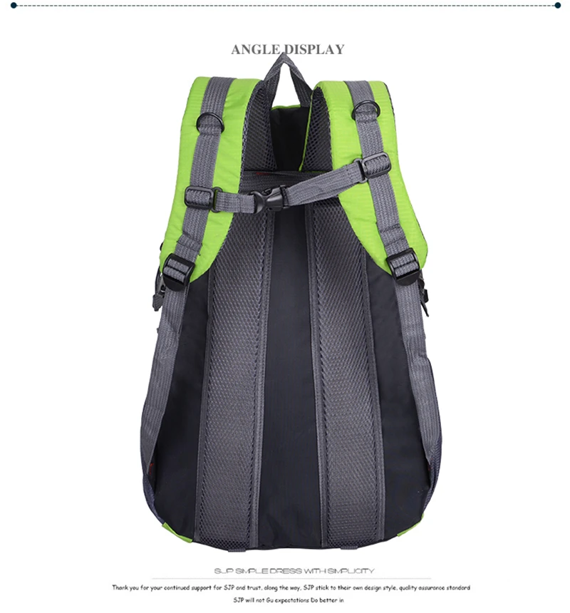 40L Waterproof Durable Outdoor Climbing Backpack Women&Men Hiking Athletic Sport Travel Backpack High Quality Rucksack (13)