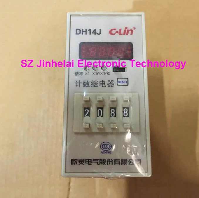 

C-Lin DH14J New and original Digital display count relay N system AC220V