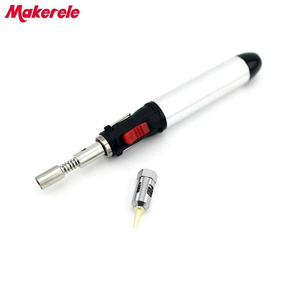 

High quality Portable Heat Gun Flame Butane Gas Soldering Iron Pen Torch Welding Tool Gas Torch soldering Gas gun