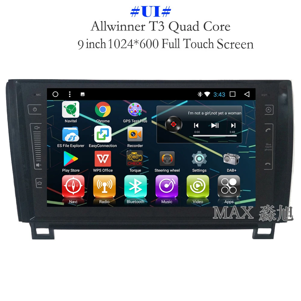 Excellent MAX 2G+32G Android 8.1.0 Car DVD For Toyota Tundra Sequoia 2007 2008 2009 2010 2011 2012 2013 Car Radio RDS 4G WiFi SWC GPS Map 1 Excellent MAX 2G+32G Android 8.1.0 Car DVD For Toyota Tundra Sequoia 2007 2008 2009 2010 2011 2012 2013 Car Radio RDS 4G WiFi SWC GPS Map 1