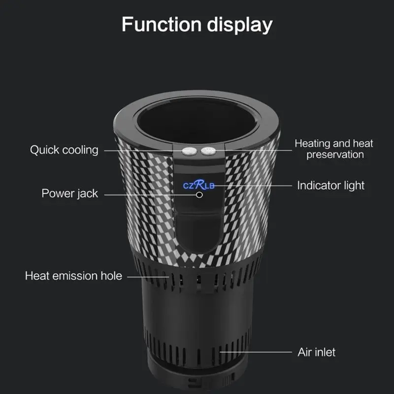 Goedkoop Premium 2 in 1 Auto Cup Warmer Cooler Smart Auto Cup Beker Houder | Perfecte Auto Glashouder voor Commuter Road Tripper Aanwezig