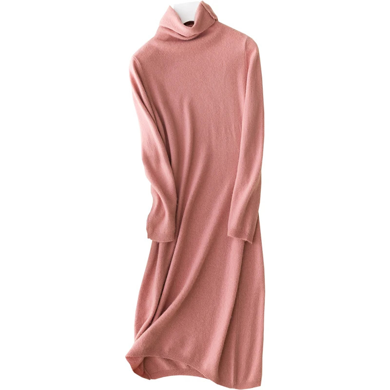 

TAILOR SHEEP 2018 autumn winter cashmere sweater women pile collar long pullover slim long-sleeved solid color wild sweater