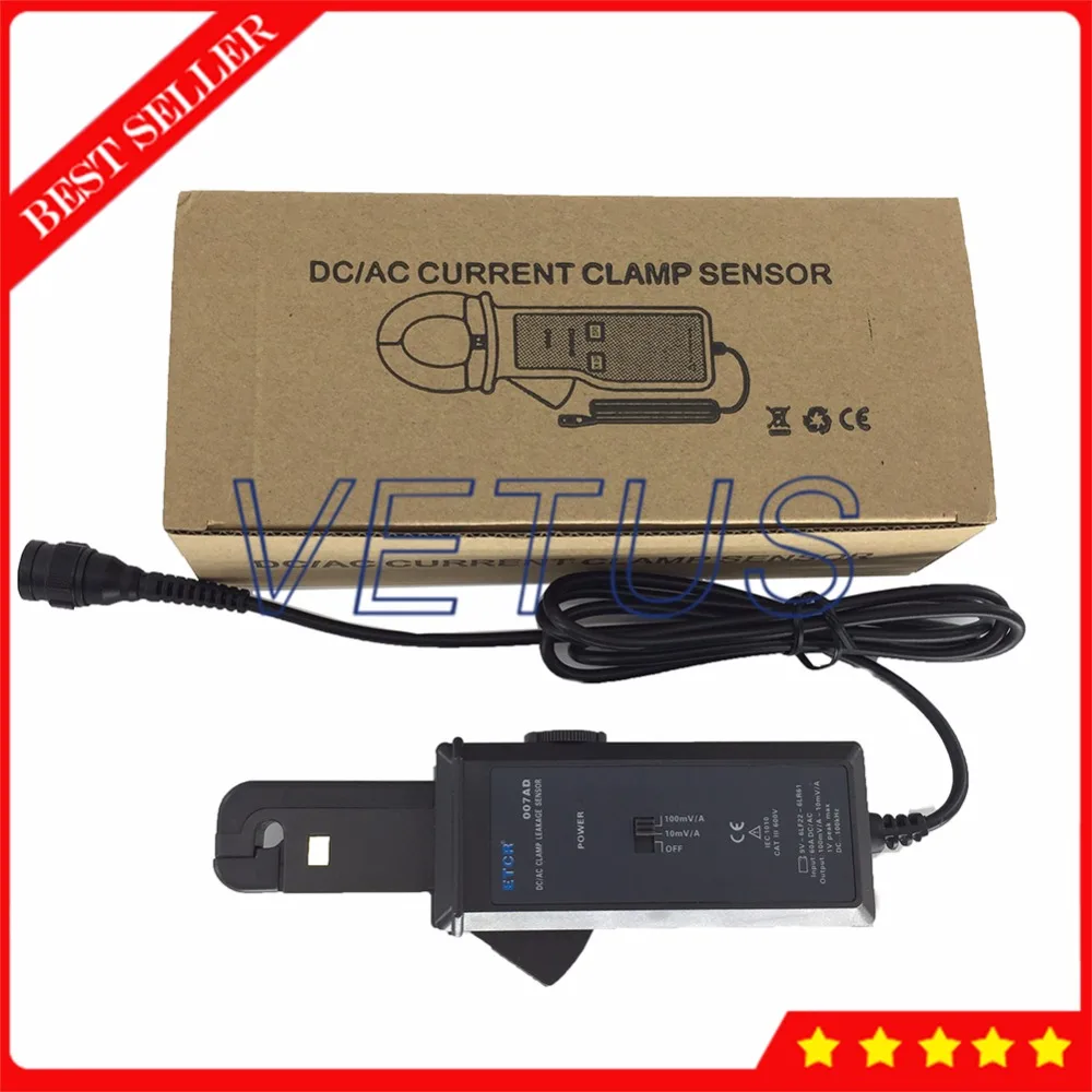 ETCR007AD AC DC клещи с 0mA~ 50A датчик утечки тока