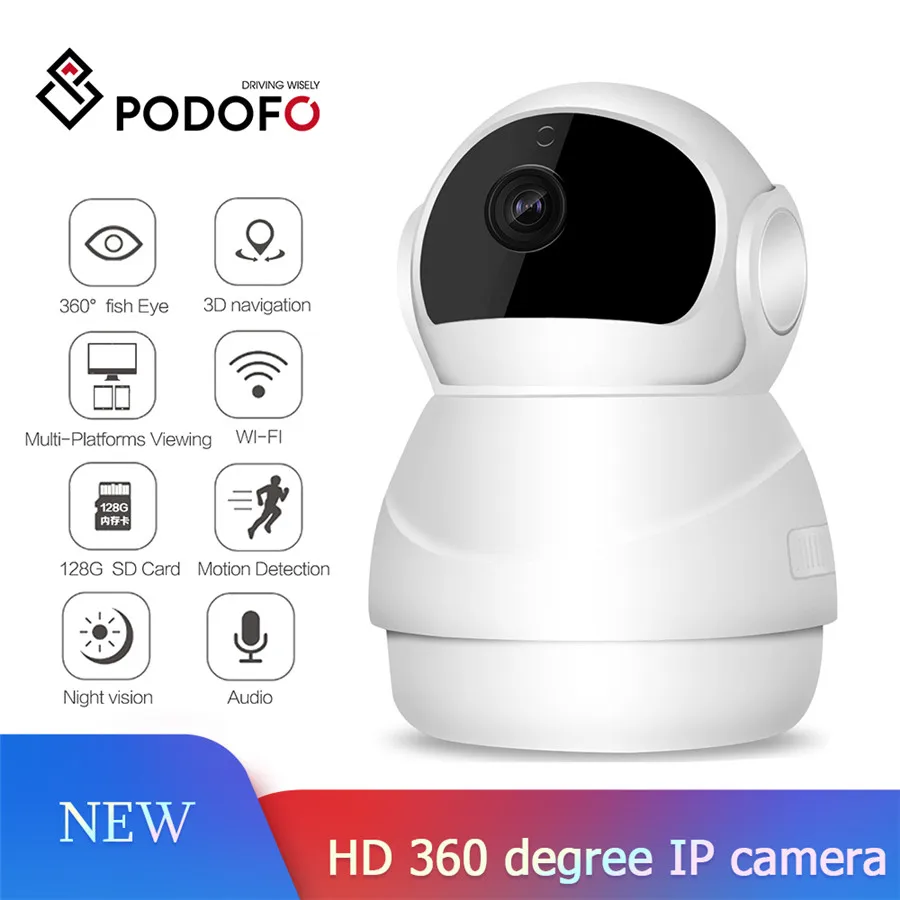 

Hikity IP Camera Wireless Home Security Camera Surveillance Camera Wifi Night Vision CCTV Camera Baby Monitor Smart Auto Track