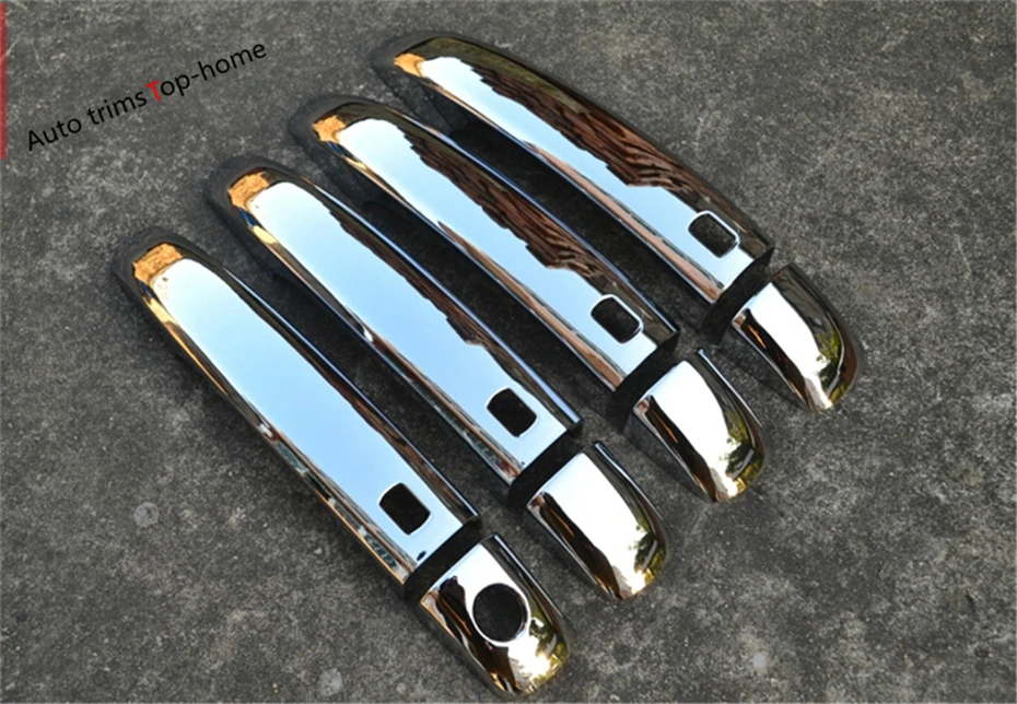 Exterior ! Chrome Side Door Handle Cover Trim 8 Pcs For Audi Q5 2009