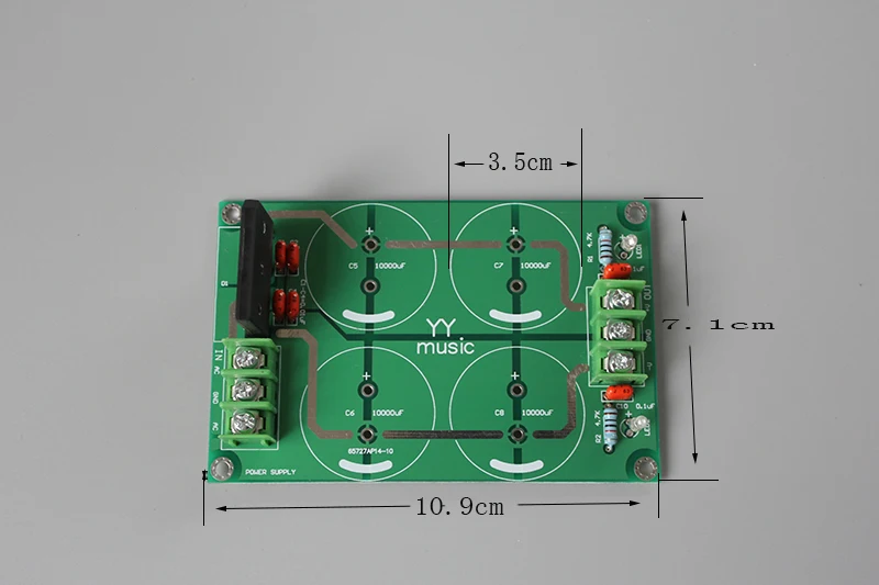 Double power rectifier filter power board2