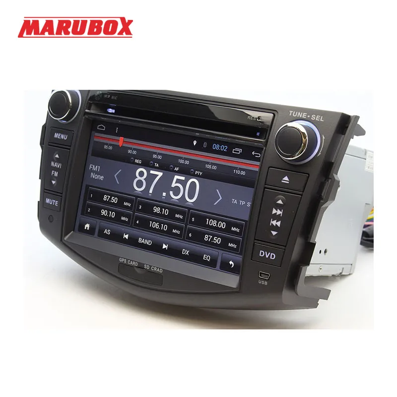 Flash Deal MARUBOX 7A106DT8,Car Multimedia Player for Toyota RAV4,2005-2013,Octa Core,1024*600,Android 8.1,2GB RAM, 32GB ROM,GPS,DVD,Radio 2