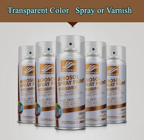 

Transparent / clear color varnish,spray or coating oil used with inkjet or laser water paper for items