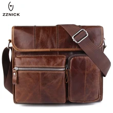 ZZNICK Aus Echtem Leder tasche Männer Taschen Messenger casual männer reisetasche leder kupplung umhängetaschen Handtaschen 2017 NEUE