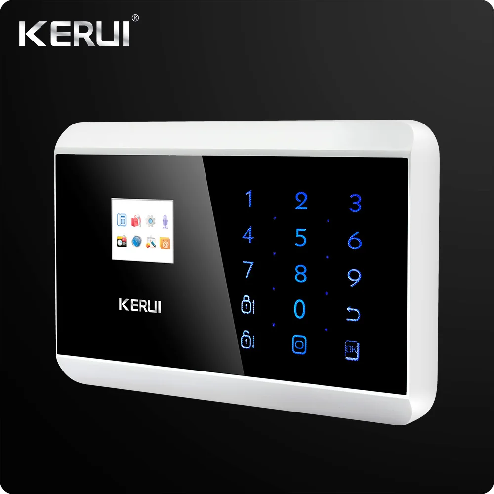 Kerui 8218G IOS Android APP GSM PSTN Двойная сеть охранная домашняя сигнализация s домашняя охранная сигнализация безопасная система