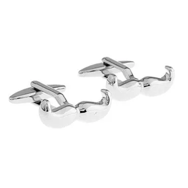 

Moustache Beard Cufflink Cuff Link 1 Pair Retail Free Shipping Promotion