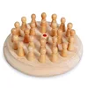 Kids Wooden Memory Match Stick Chess Game Fun Table Board Game Educational Color Cognitive Ability Toy for Children Family Game 5