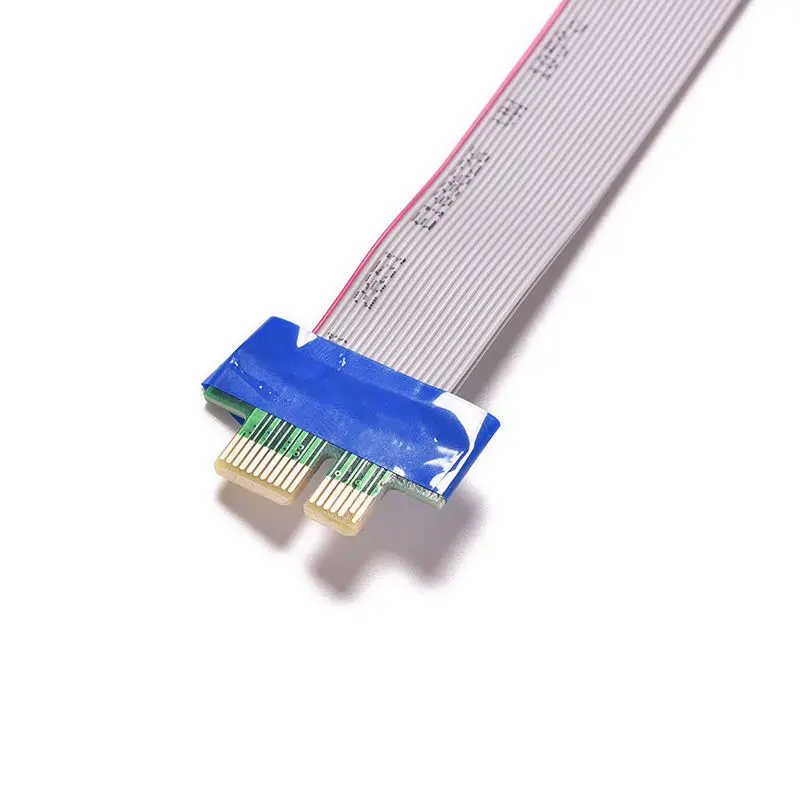 Гибкий кабель PCI Express E 1X к 1x разъему расширитель переходной карты Расширительная