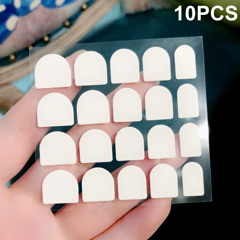 

10 Sheets Sided Tape False Nail Tips Double Faced Adhesive Stickers Fake Nails Tab Manicure Tools For Women Lady Nial Art HB88