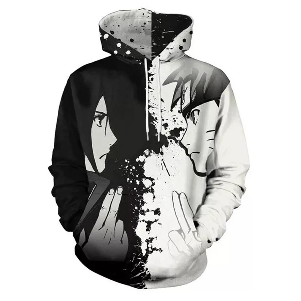Косплей Наруто толстовка пальто толстовки Kakashi Akatsuki Sasuke O'Brien 3D пуловеры для