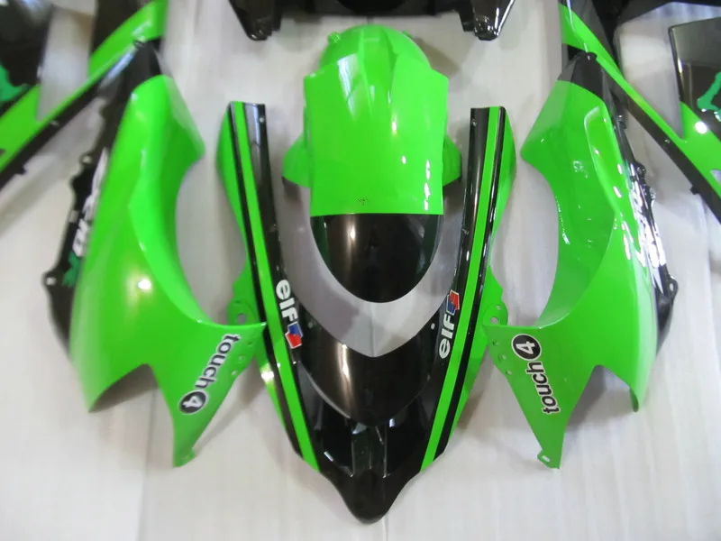 Комплекты пластиковых обтекателей высокого качества для Kawasaki ZX10R 2004 2005 NINJA ZX 10R 04 05