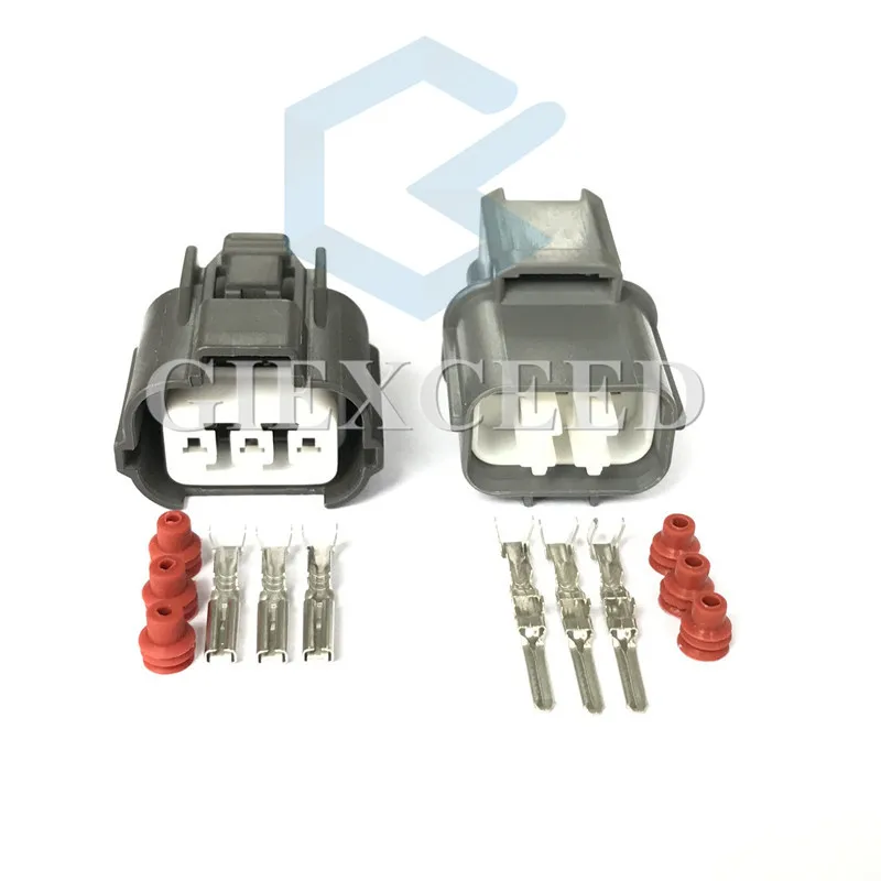 

3 Pin Starter 6189-0130 6181-0071 Head Light Socket Leveling Device Connector B-Series VSS Waterproof Connector