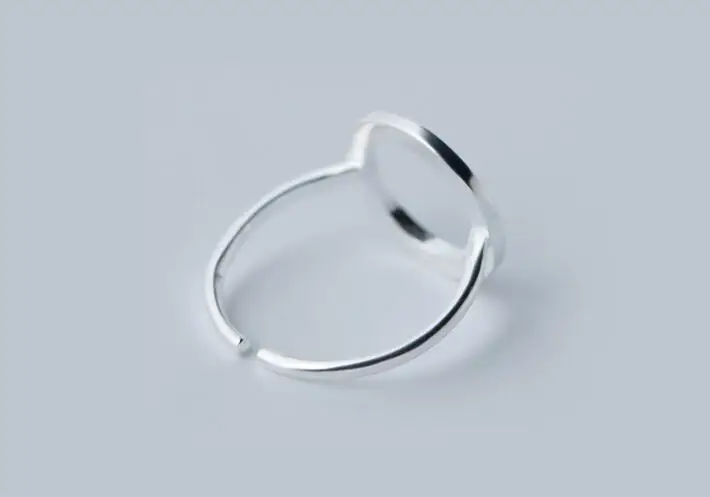 Jisensp, новинка, модные круглые кольца для женщин, регулируемые геометрические круглые кольца, женский подарок, Летний стиль, кольцо, Bague Femme