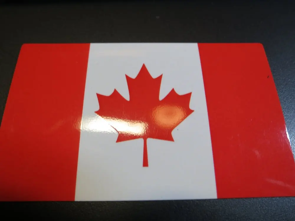 Free Shipping Fridge Refrigerator Soft Canada Flag Design