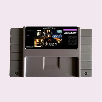 

High Quality 16 Bit Batman Returns NTSC Big Gray Game Card For USA Version Game Player