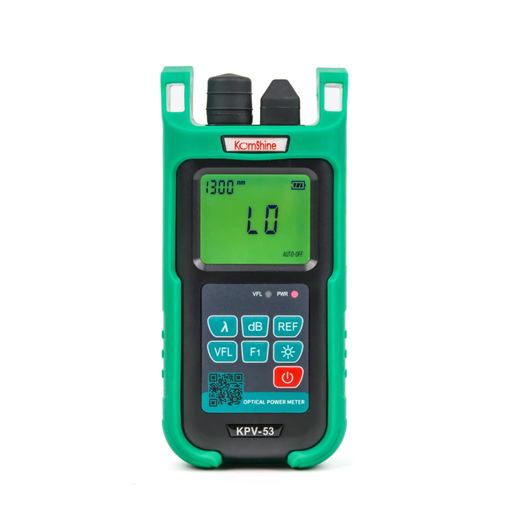 

Free Shipping Komshine 2-in-1 Optical Power Meter -70~10dBm 10mw 10km Visual Fault Locator VFL
