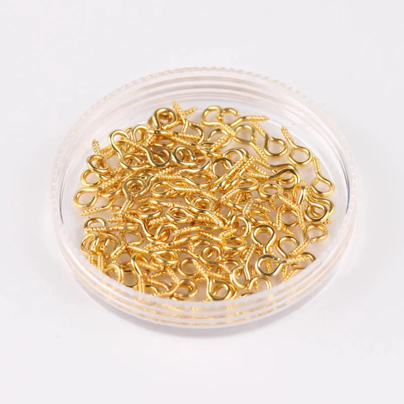 Sheep Eyes Nail of Beaded pendant Jewelry Accessories Gift Wholesale Complete specifications of Four colors pack of 200/100pcs Jewelry Findings