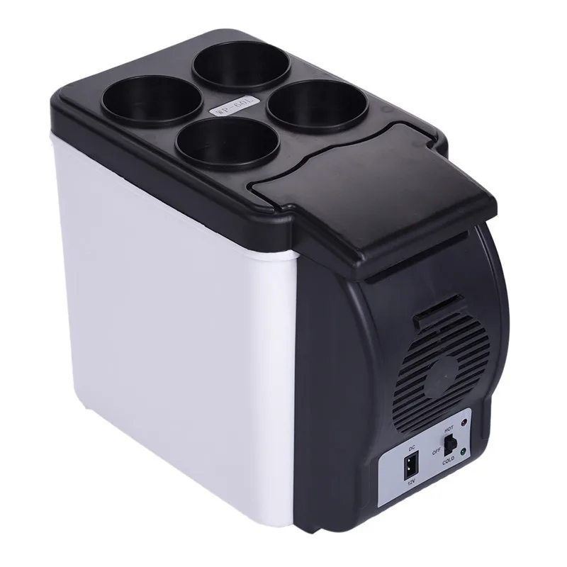 Mini 6L Warming Cooling Car Refrigerator DC 12V for Vehicle auto freezer heat fridge Keep cool warm multi function with charger Mini 6L Warming Cooling Car Refrigerator DC 12V for Vehicle auto freezer heat fridge Keep cool warm multi function with charger