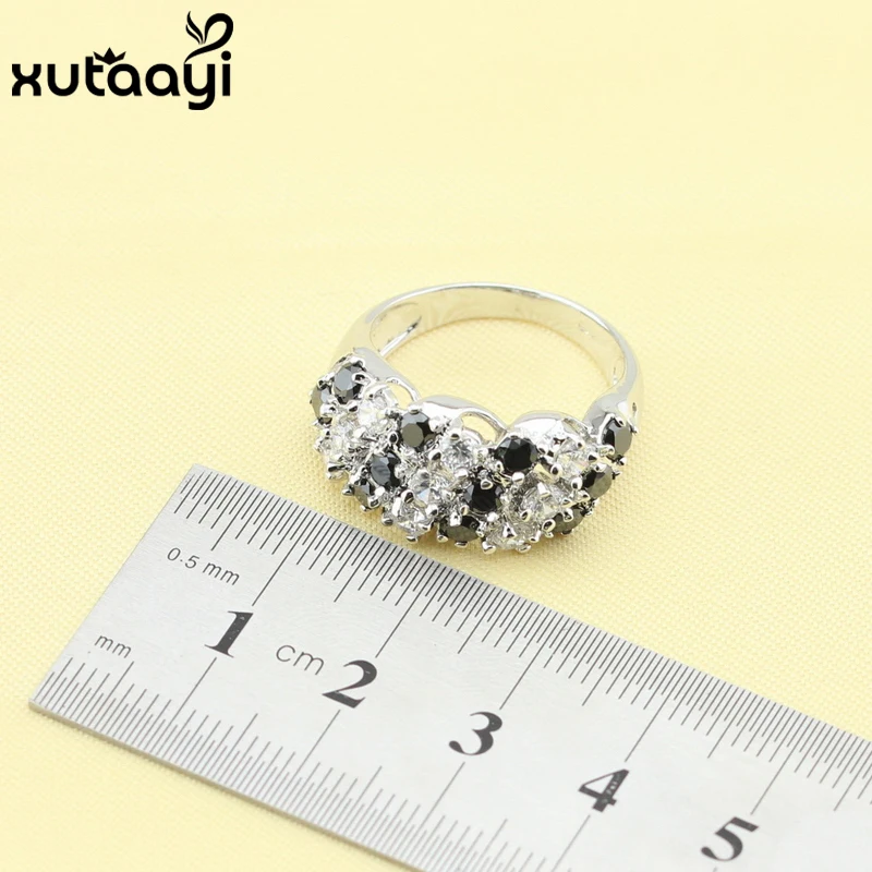 Комплект из колье серёг и браслета с фианитом|earrings bracelet|silver jewelry setfashion set |