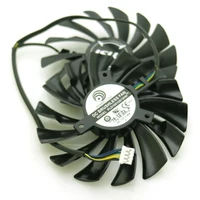 2pcs הרבה משלוח חינם 2pcs / הרבה PLD10010S12HH DC12V 0.40A 94mm 4pin עבור MSI GTX1060 GTX1070 כרטיס מסך מאוורר (5)