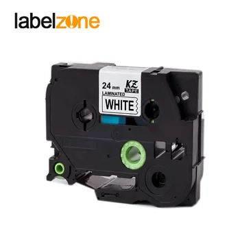 

Multicolors 24mm Tze251 Compatible for Brother p-touch label printers Tze tape tze-251 Tz251 tze151 tze451 tze551 tze651 tze751