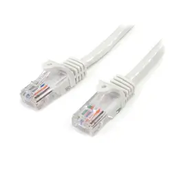 StarTech.com кабель de 1 м Blanco де красный Fast Ethernet Cat5e RJ45 грех Enganche-кабель патч-планка, 1 м, Cat5e, U/UTP (UTP), RJ