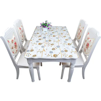 

Waterproof Oilproof Kitchen Dining Place Mat Pad Wedding Home Party 1.0mm thick High Quality Soft Cloth Tablecloth