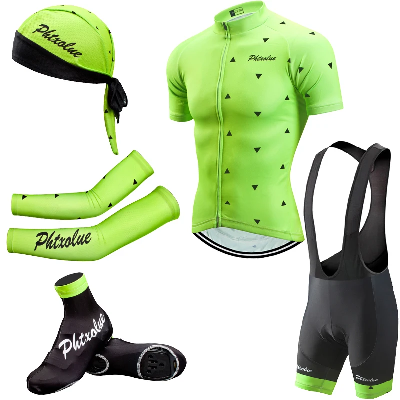 

Phtxolue Summer Cycling Set Bicycle Clothes MTB Bike Clothing Maillot Ropa Ciclismo Cycling Jersey Sets