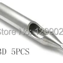 5 шт. высококачественные 304 наконечники из нержавеющей стали стерилизованные наконечники 3D, 5D, 7D, 8D, 9D, 14D наконечники для машины для игл для ручек