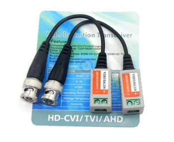 

10 Pair CCTV Video Balun Twisted BNC passive Transceivers UTP Balun BNC Cat5 CCTV UTP Video Balun up to 300M Range