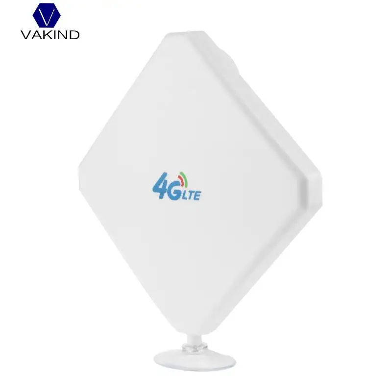 

VAKIND Aerial Amplifier 35dBi 3G 4G LTE Dual Mimo Antenna Booster TS9 Extender Signal Connector for Mobile phone