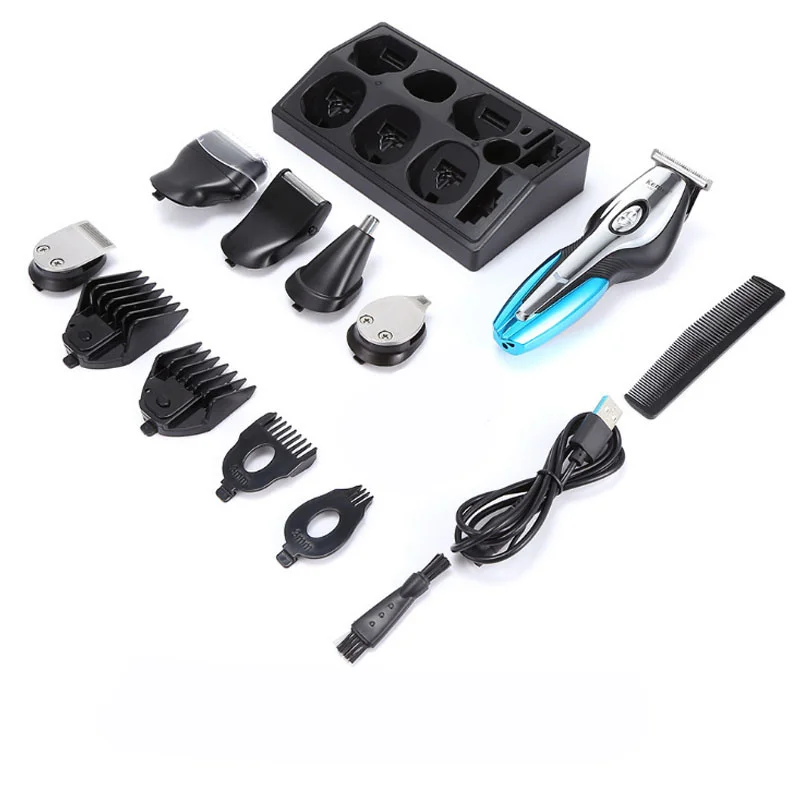 11 In 1 Hair Clipper Shaver Razor Men Nose Ear Hair Trimmer Shaving Machine Grooming Kit Set Rechargacle Hair Cutting Machine 11 In 1 Hair Clipper Shaver Razor Men Nose Ear Hair Trimmer Shaving Machine Grooming Kit Set Rechargacle Hair Cutting Machine