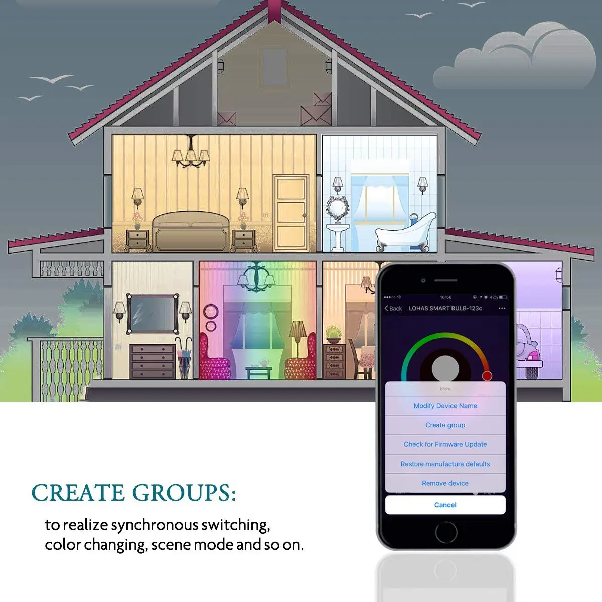 lohas smart bulb alexa