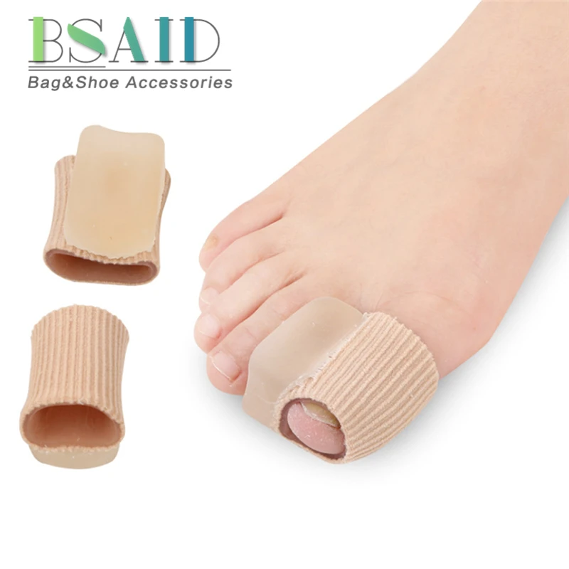 

BSAID Silicone Froefoot Toe Pads Pedicure, Toe Pads Pedicure Corrector Toe Separator, Orthopedics Stretchers insert Foot care