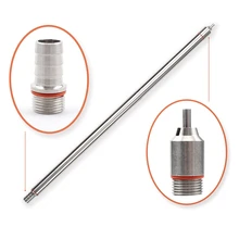 Промо-акция! 13,7 дюймов Длина подпружиненная пивная бутылка наполнитель для домашнего пивоварения из нержавеющей стали для розлива вина