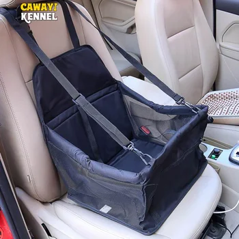 CAWAYI KENNEL PVC Pet Car Seat Bag Carriers Waterproof Folding Hammock Car Mat Seat Cover Dog Carry Storage Bag for Travel D1224