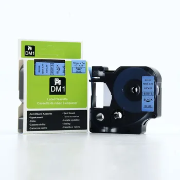 

Hot sell 12mm black on blue compatible ink ribbon 45016 printer ink cartridge for DYMO RHINO 4200/5200